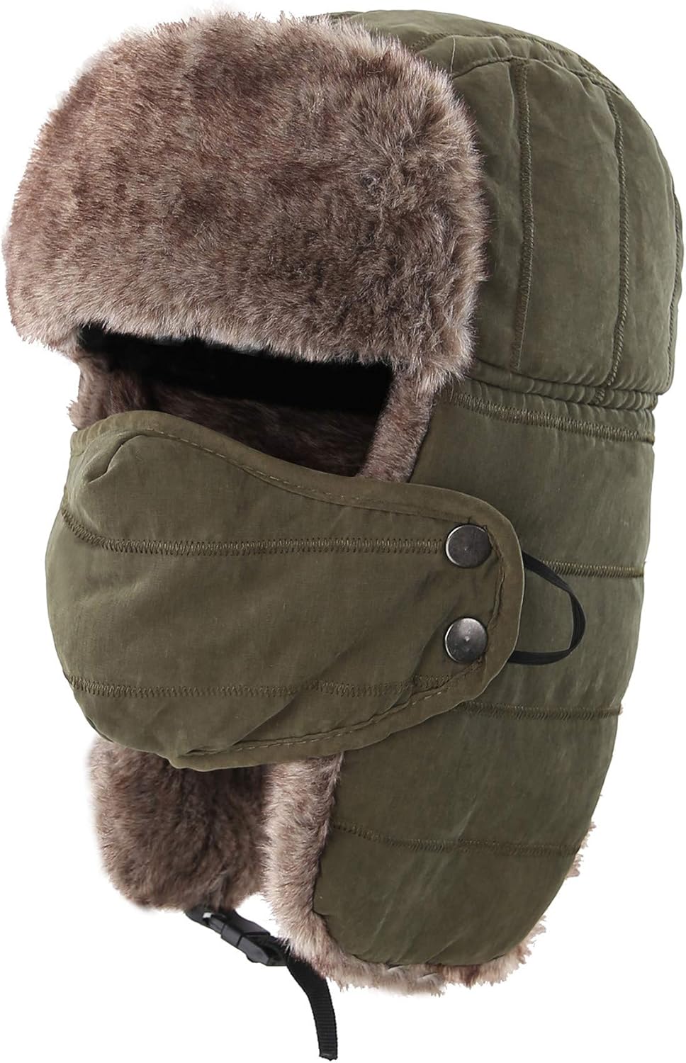 Winter Trapper Hat - Men's Trapper Hat with Ear Flaps
