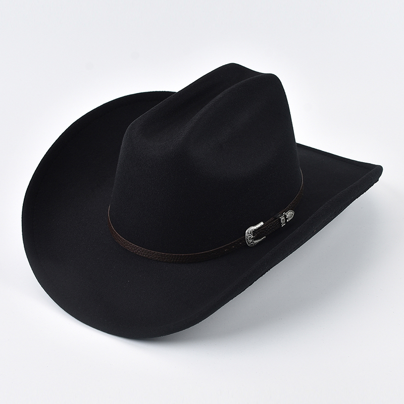 Cowboy Hat Straw - Unisex Western Cowboy Hat With Leather