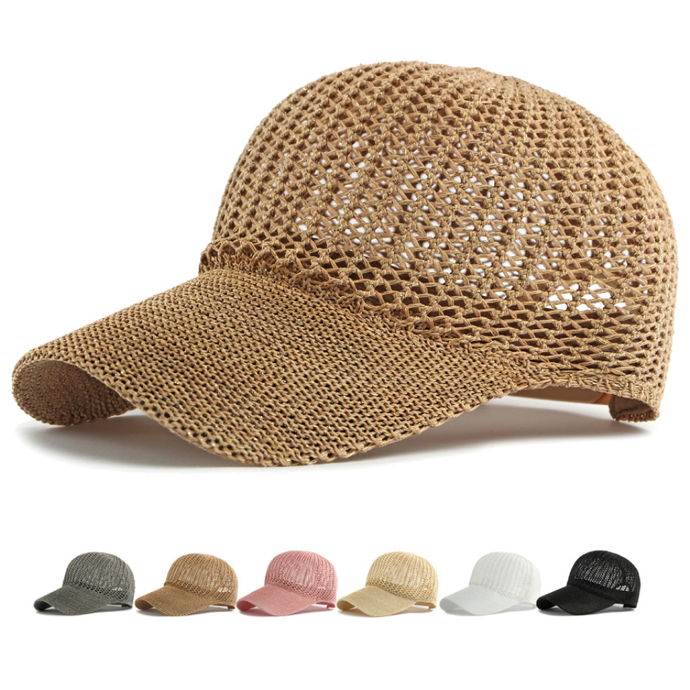 Baseball Cap Structured - HT5086 Spring Summer Knitted Baseball Cap