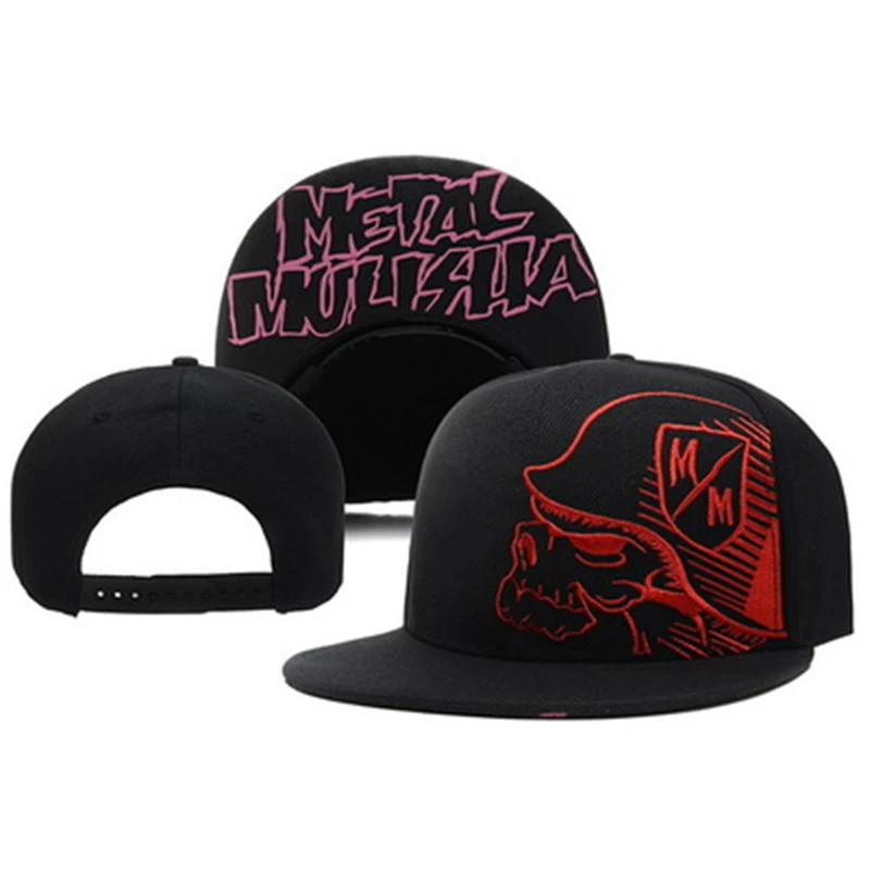 Unisex Skeleton Embroidery Bas - Snapback Hat Flat บทวิจารณ์และราคา