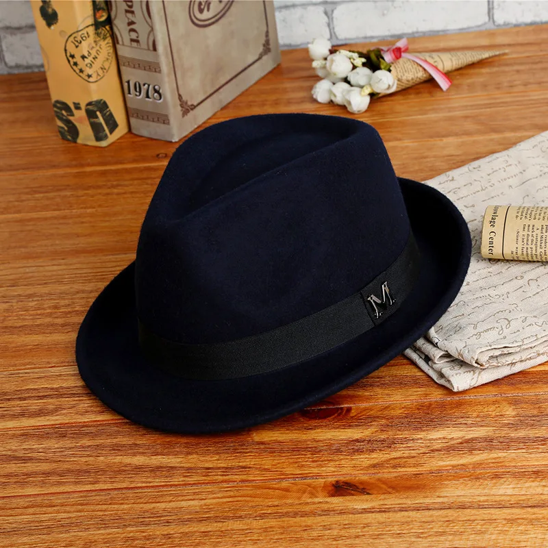 2025 Men Winter Thick Warm Fel - Fedora Hat Wool บทวิจารณ์และราคา