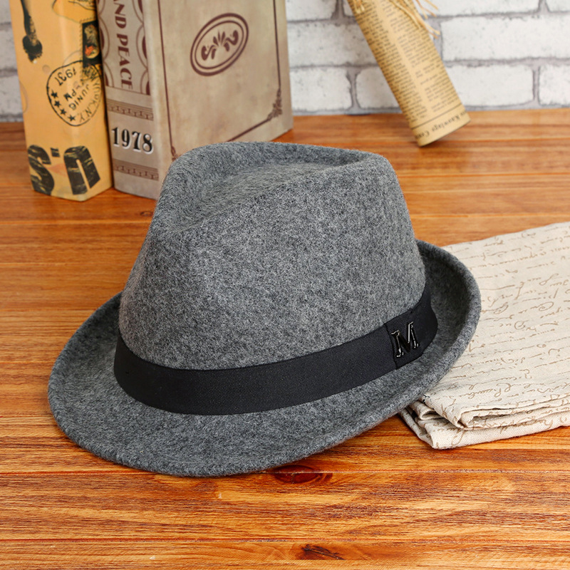 2025 Men Winter Thick Warm Fel - Fedora Hat Wool บทวิจารณ์และราคา