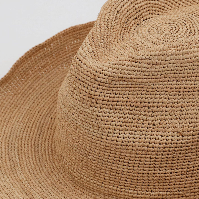 Natural Raffia Straw Hat For W - Cowboy Hat Straw บทวิจารณ์และราคา