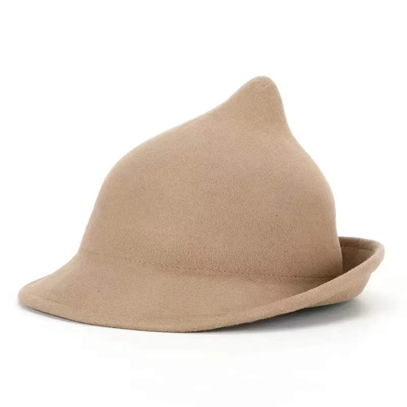 2025  100% Wool Modern Witch H - Fedora Hat Wool บทวิจารณ์และราคา