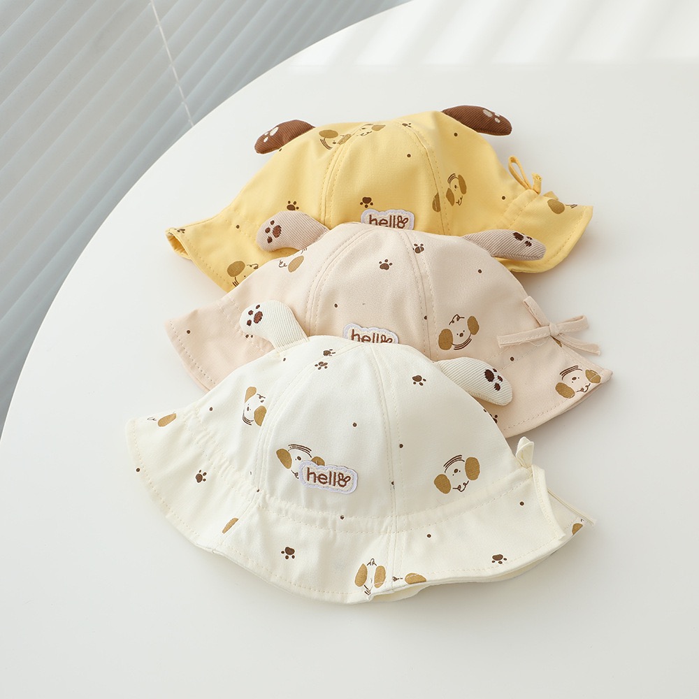 Baby Fishing Cap Spring Autumn - Bucket Hat Cotton บทวิจารณ์และราคา
