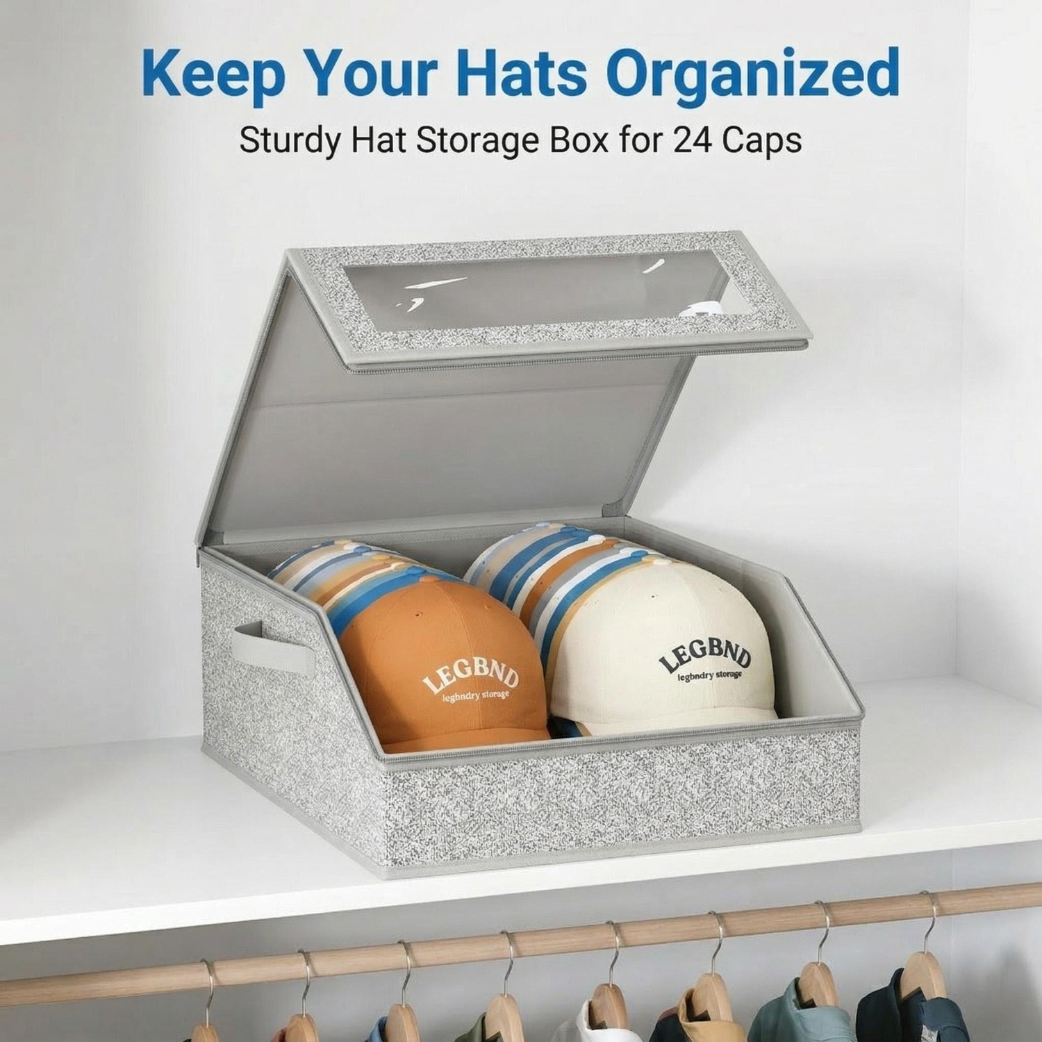 Large Capacity Double Row Hat  - Baseball Cap Structured บทวิจารณ์และราคา