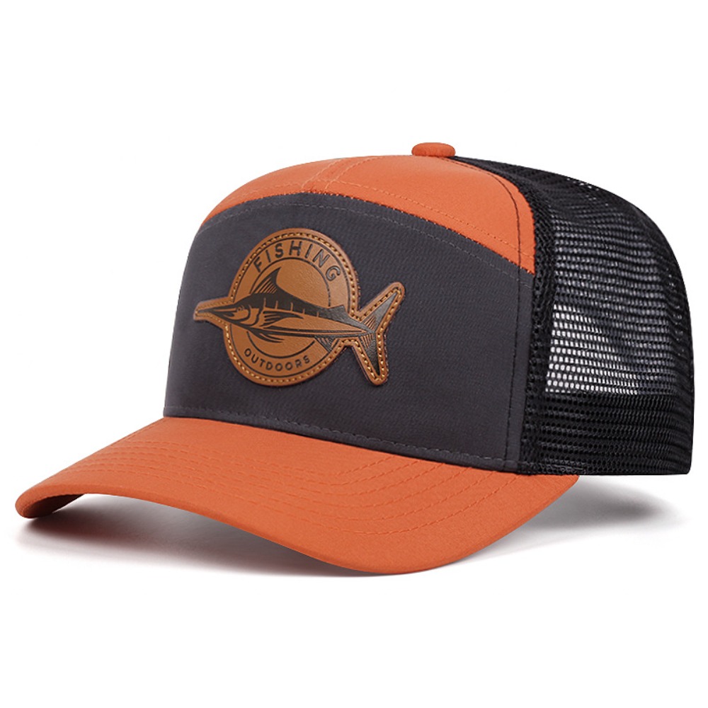 Fashion Shark Pattern Fishing  - Trucker Cap Mesh บทวิจารณ์และราคา