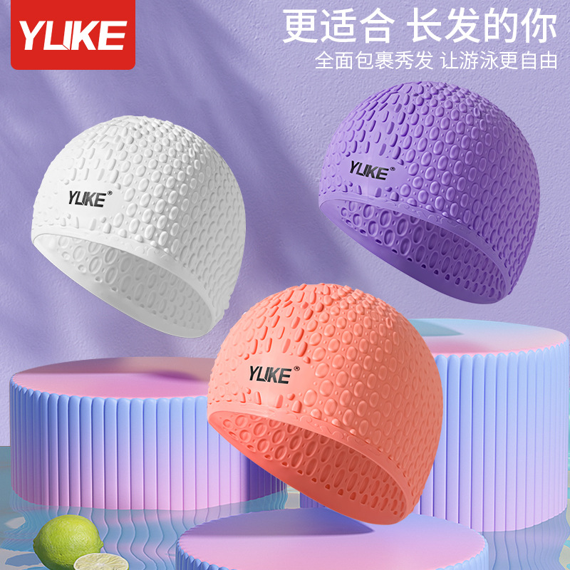 3D Ergonomic Design Ear Pocket - Swim Hat Silicone บทวิจารณ์และราคา