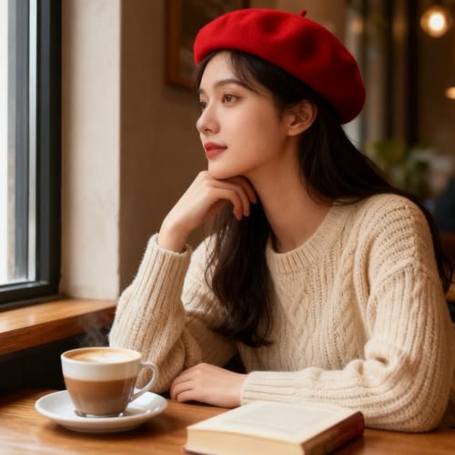 Women Classic French Beret Hat - Beret French Wool บทวิจารณ์และราคา