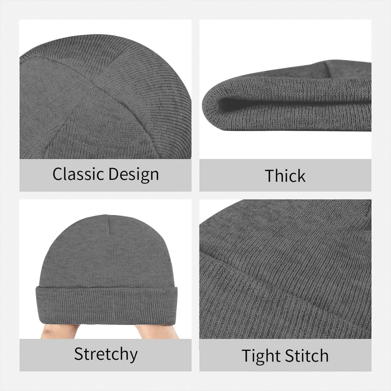 Fall For Jesus He Never Leaves - Beanie Cuffed Knit บทวิจารณ์และราคา