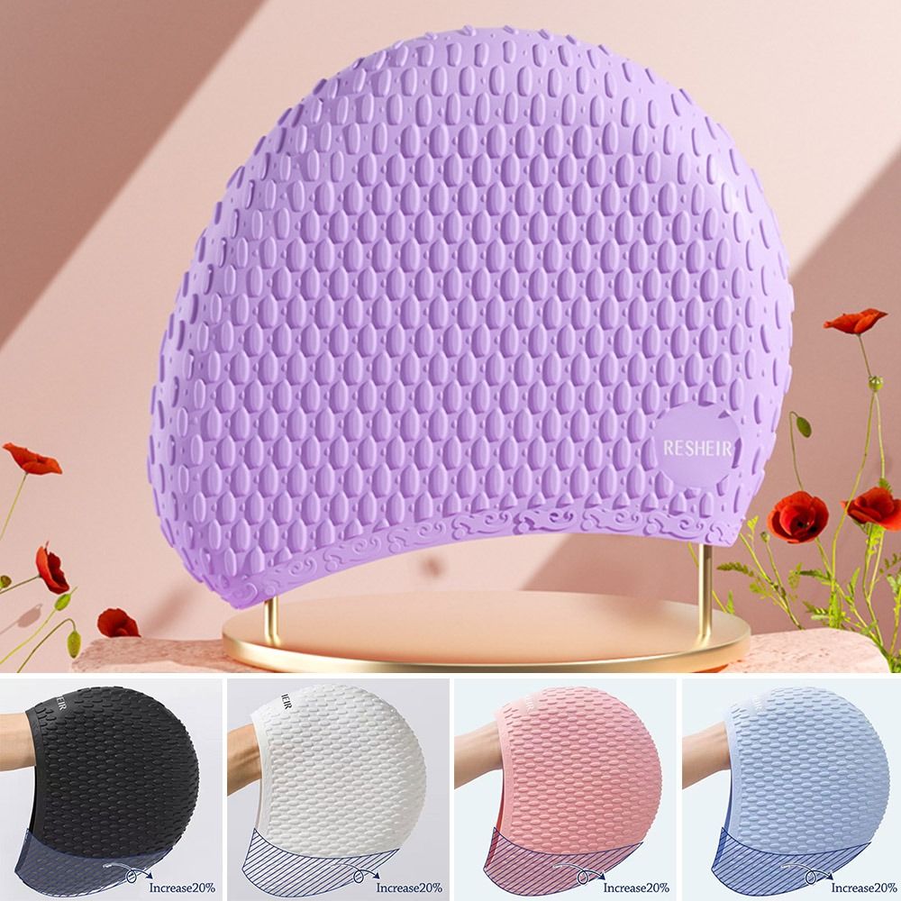 Elastic Summer Swimming Cap Wa - Swim Hat Silicone บทวิจารณ์และราคา