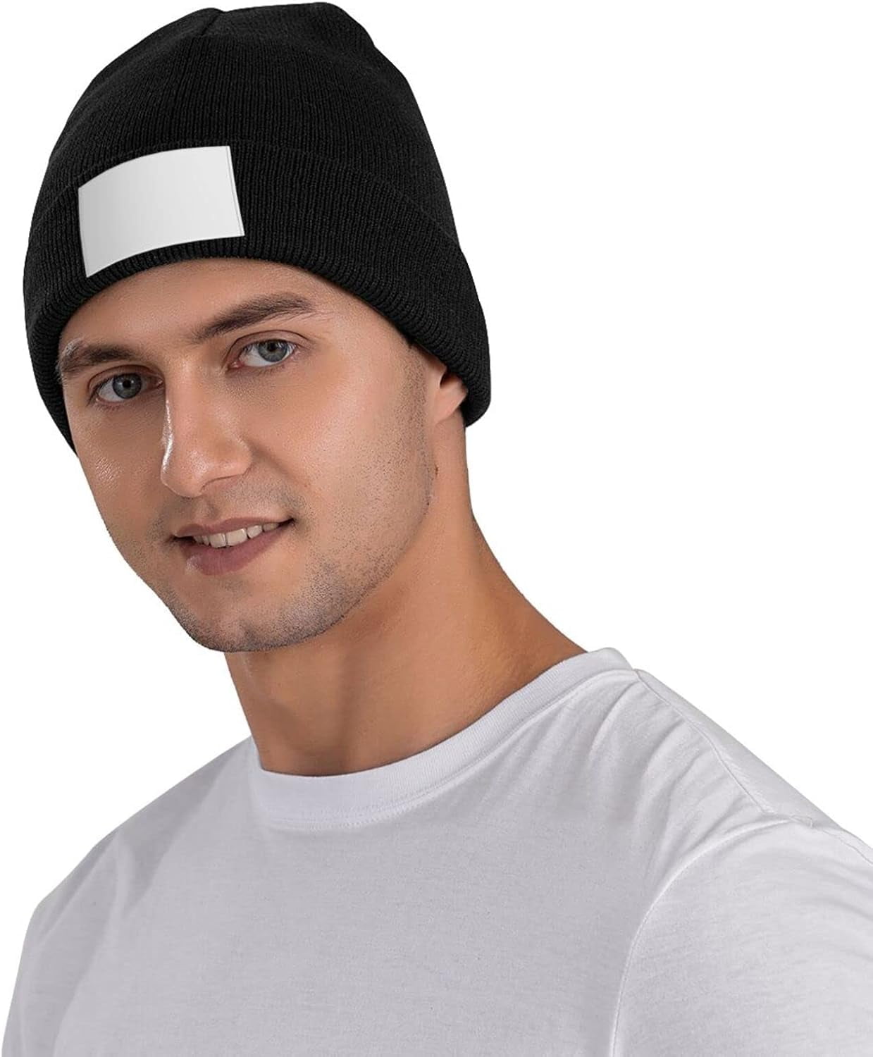 German Shepherd With Heart Bea - Beanie Cuffed Knit บทวิจารณ์และราคา