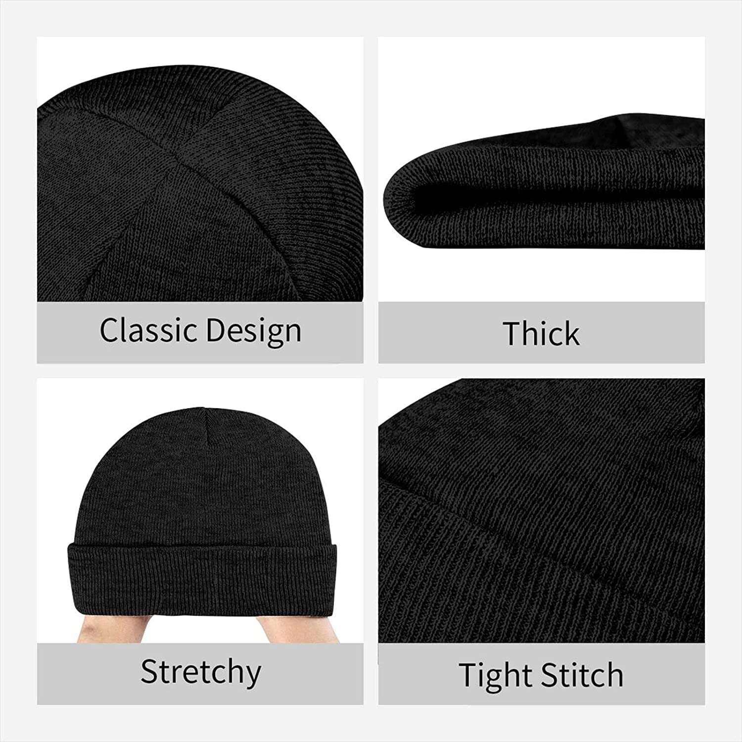 German Shepherd With Heart Bea - Beanie Cuffed Knit บทวิจารณ์และราคา