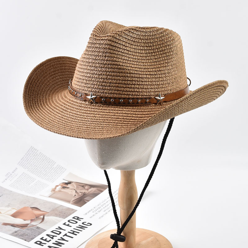 Womens Straw Western Cowboy Ha - Cowboy Hat Straw บทวิจารณ์และราคา