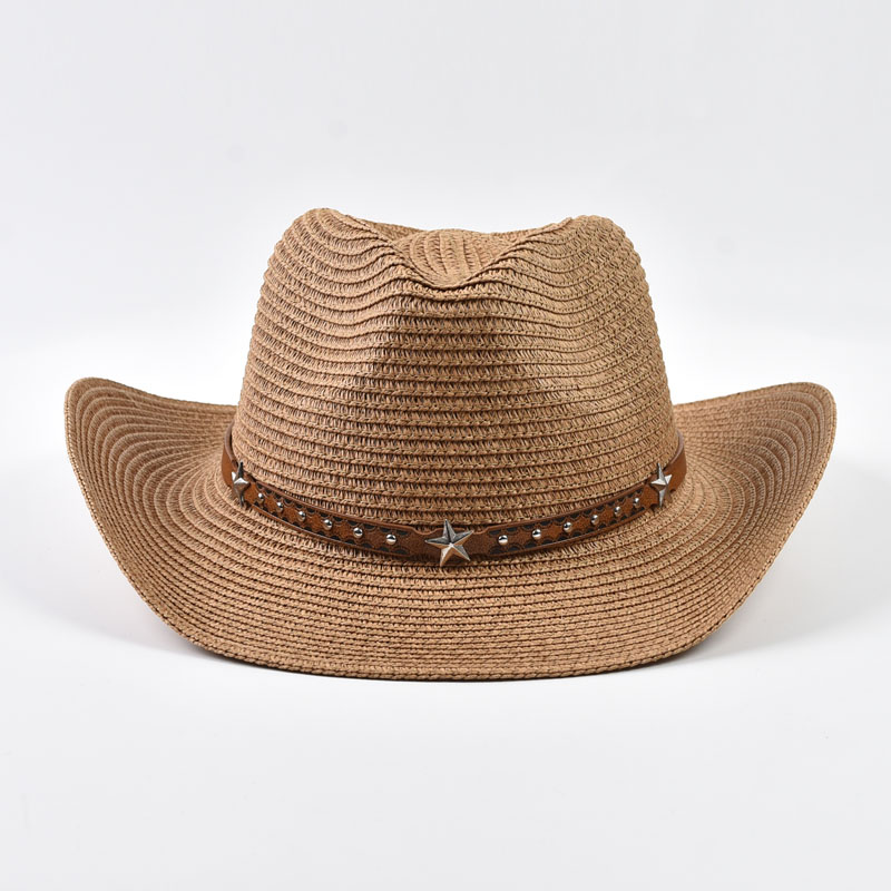 Womens Straw Western Cowboy Ha - Cowboy Hat Straw บทวิจารณ์และราคา