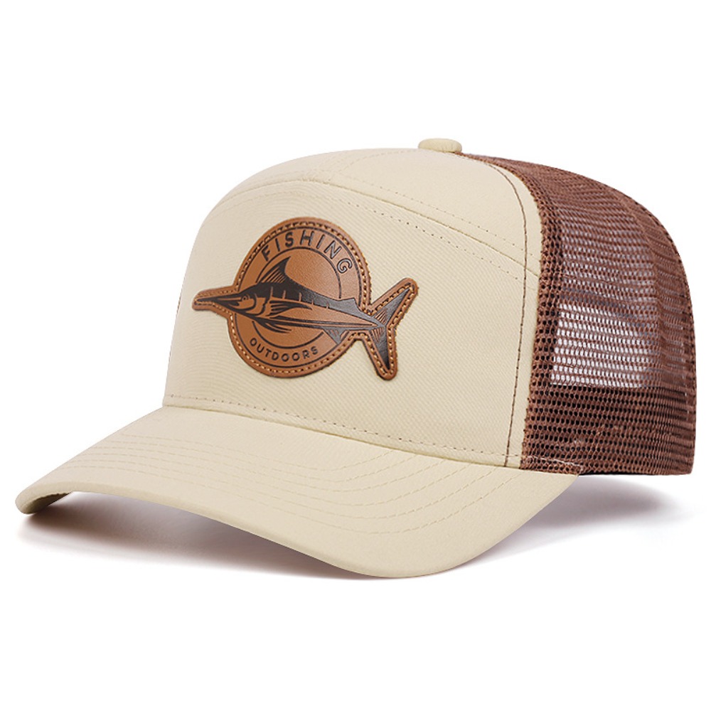Summer Shark Pattern Fishing C - Trucker Cap Mesh บทวิจารณ์และราคา