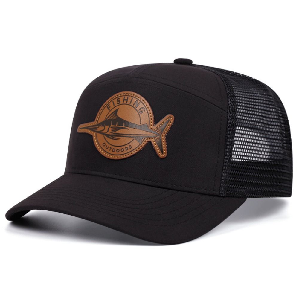 Summer Shark Pattern Fishing C - Trucker Cap Mesh บทวิจารณ์และราคา