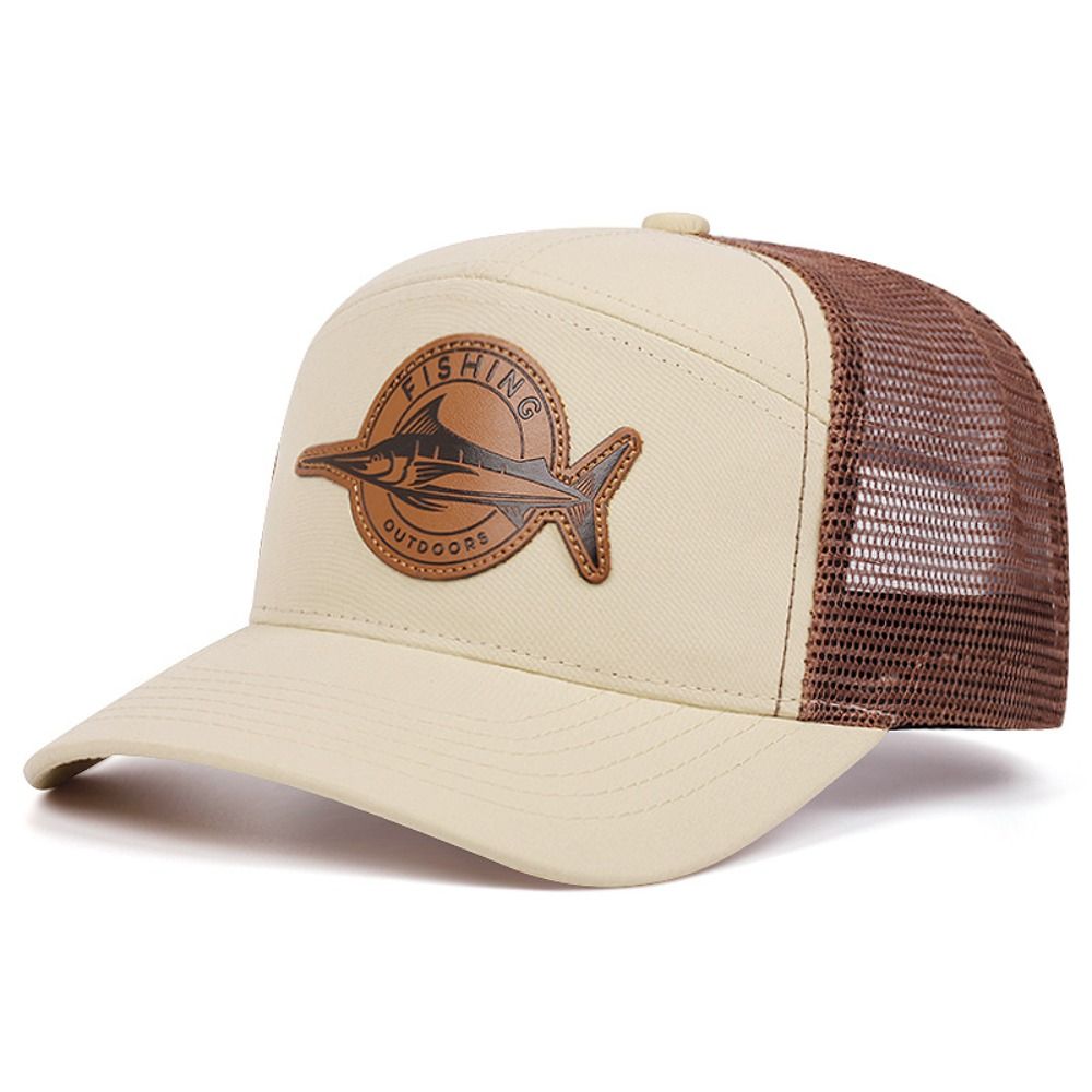 Summer Shark Pattern Fishing C - Trucker Cap Mesh บทวิจารณ์และราคา