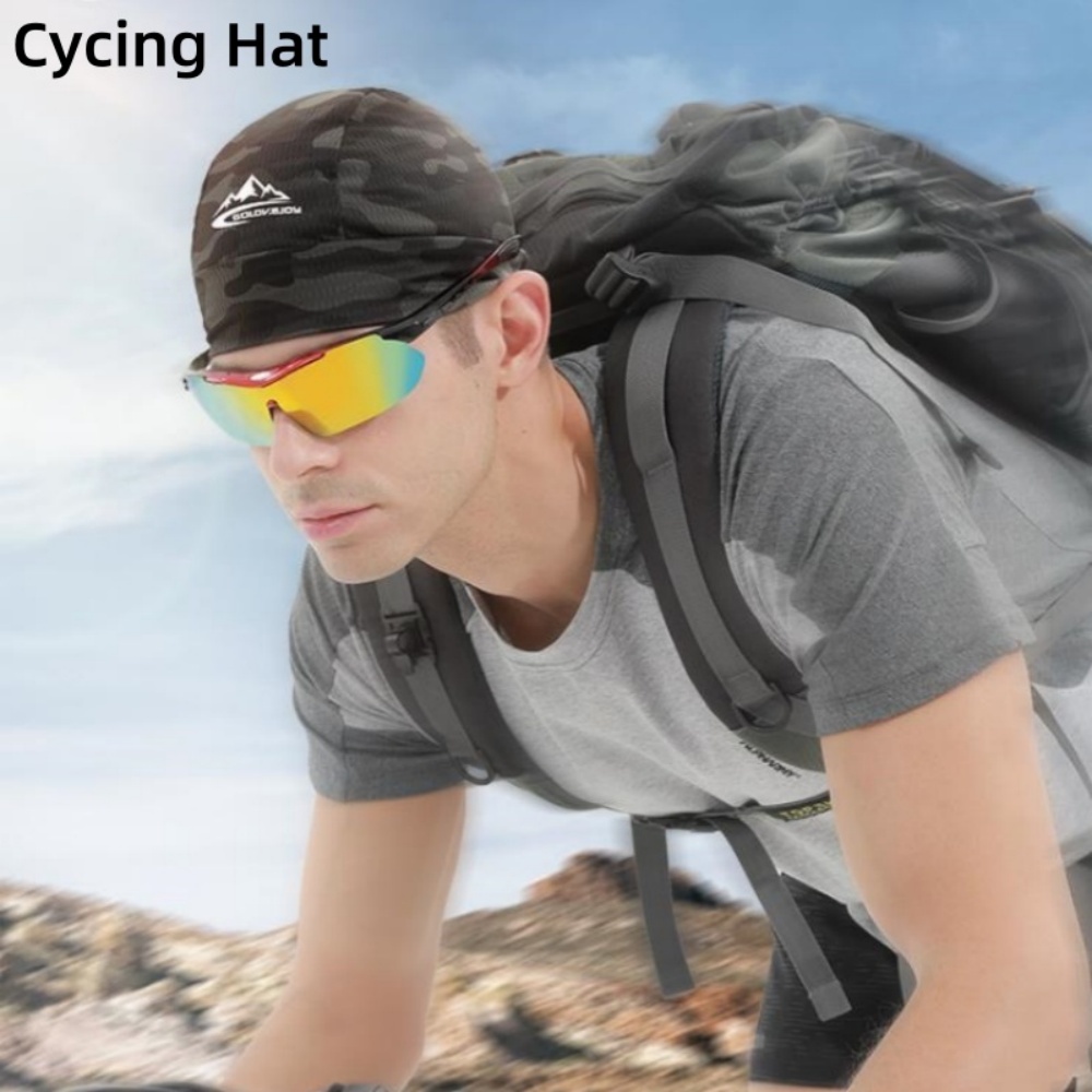 Cycling Cap Quick Dry Anti-UV  - Skull Cap Helmet Liner บทวิจารณ์และราคา