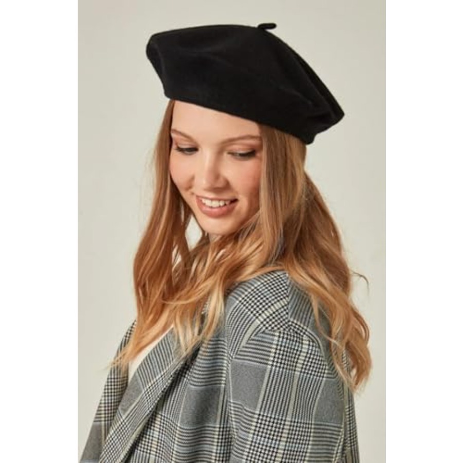 Women's ​​Beret Hats​​ - Frenc - Beret French Wool บทวิจารณ์และราคา