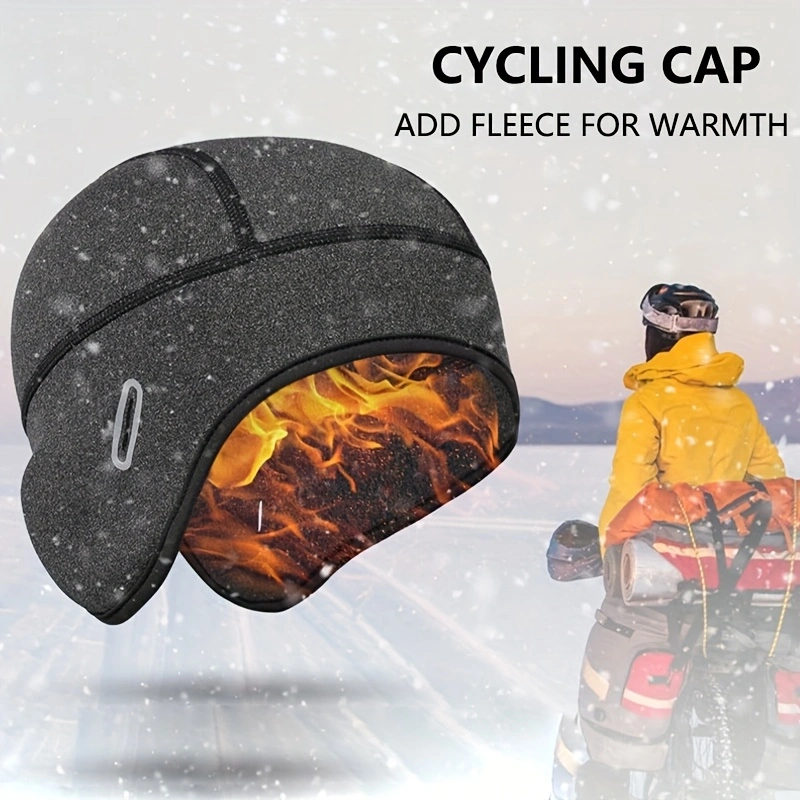 Winter Cycling Warm Cap MTB He - Skull Cap Helmet Liner บทวิจารณ์และราคา
