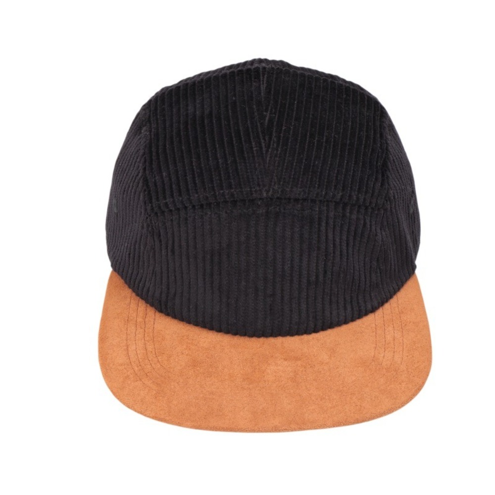 Versatile Retro Flat Brim Base - Corduroy Cap 5 Panel บทวิจารณ์และราคา