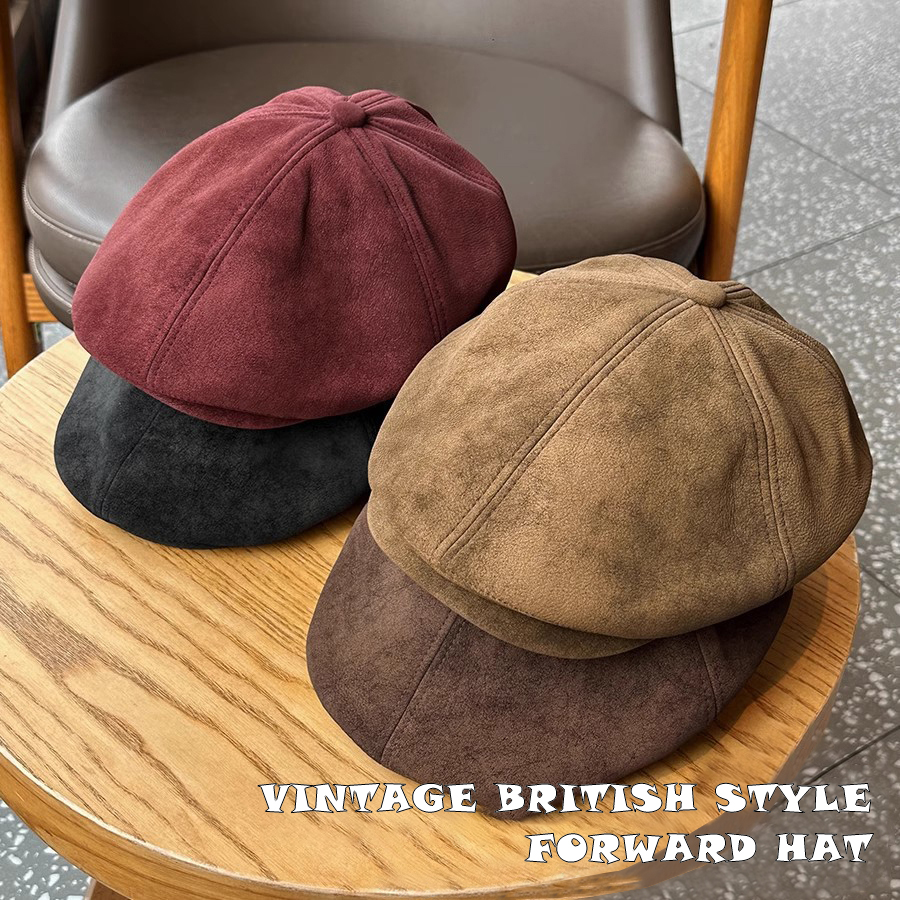 Vintage Suede Newsboy Cap Men  - Newsboy Cap Ivy บทวิจารณ์และราคา