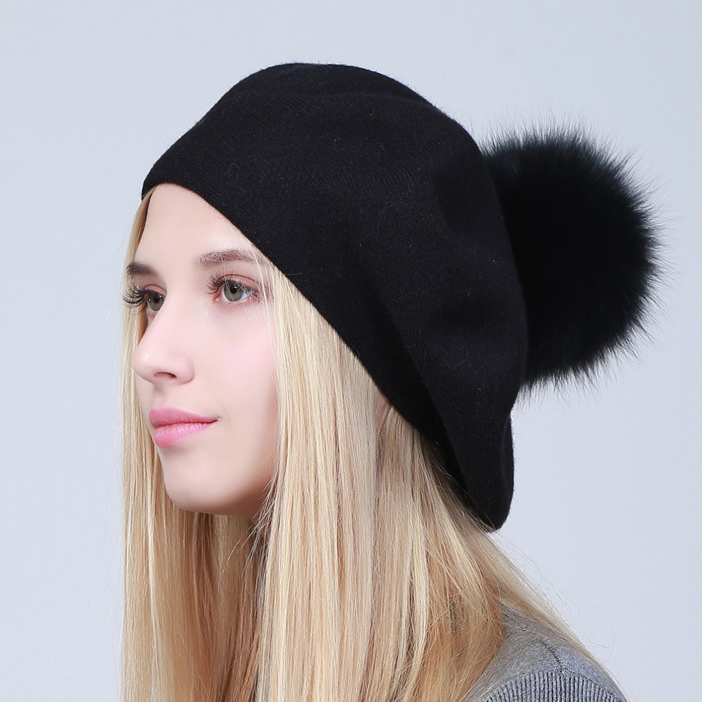 Geebro Women's Beret Hat Winte - Beret French Wool บทวิจารณ์และราคา