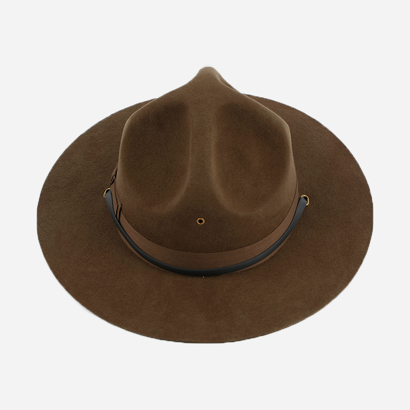 Woolen Top Hat Instructor Hat  - Fedora Hat Wool บทวิจารณ์และราคา