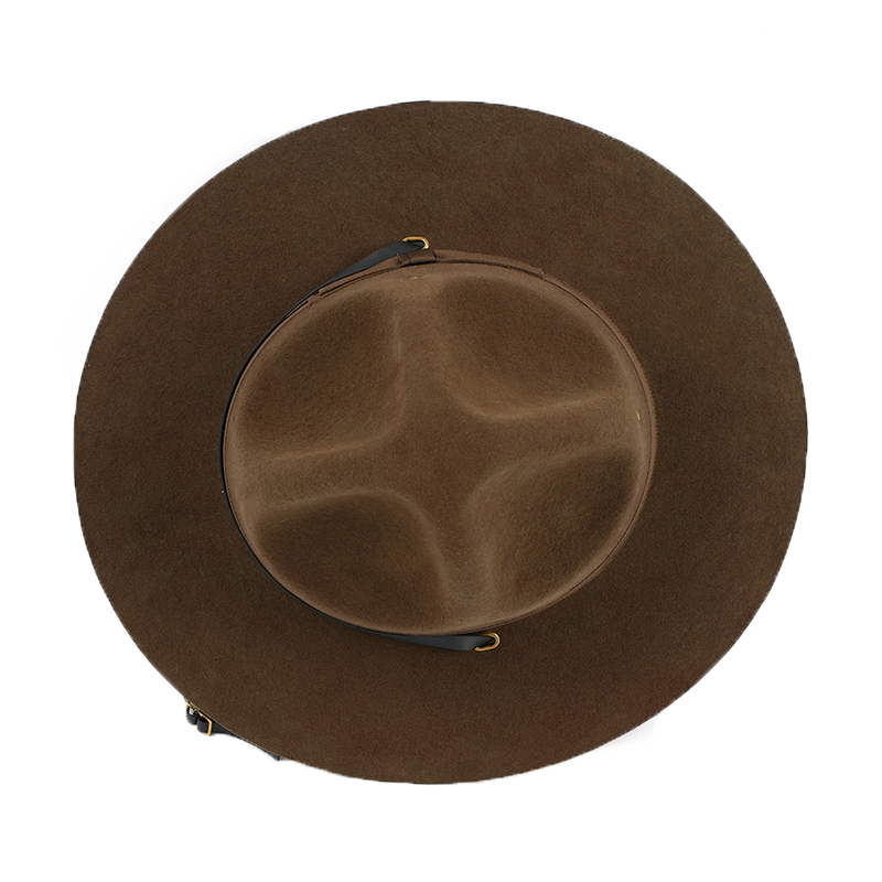 Woolen Top Hat Instructor Hat  - Fedora Hat Wool บทวิจารณ์และราคา