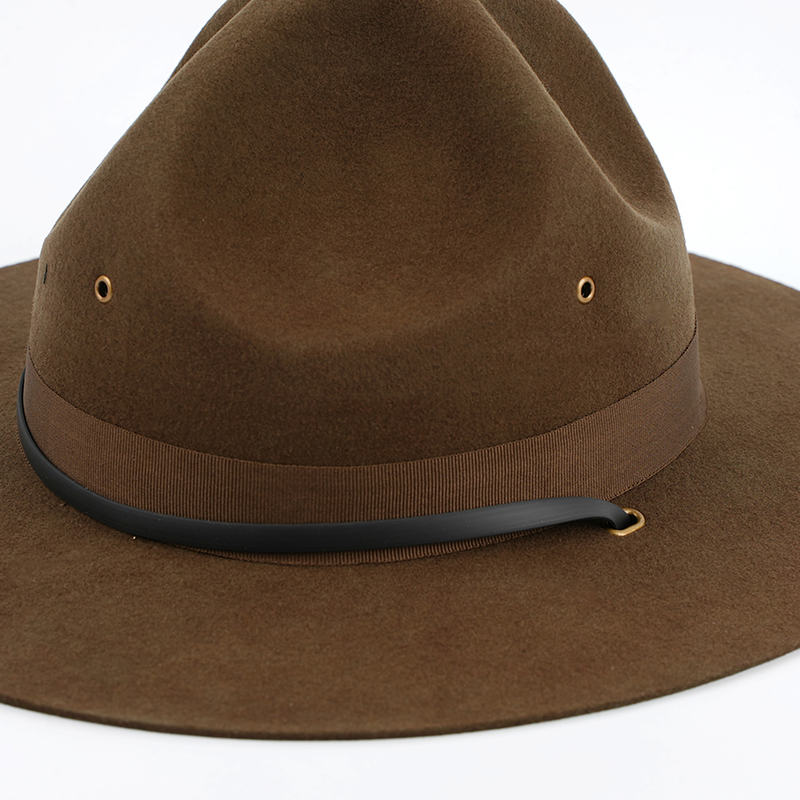Woolen Top Hat Instructor Hat  - Fedora Hat Wool บทวิจารณ์และราคา