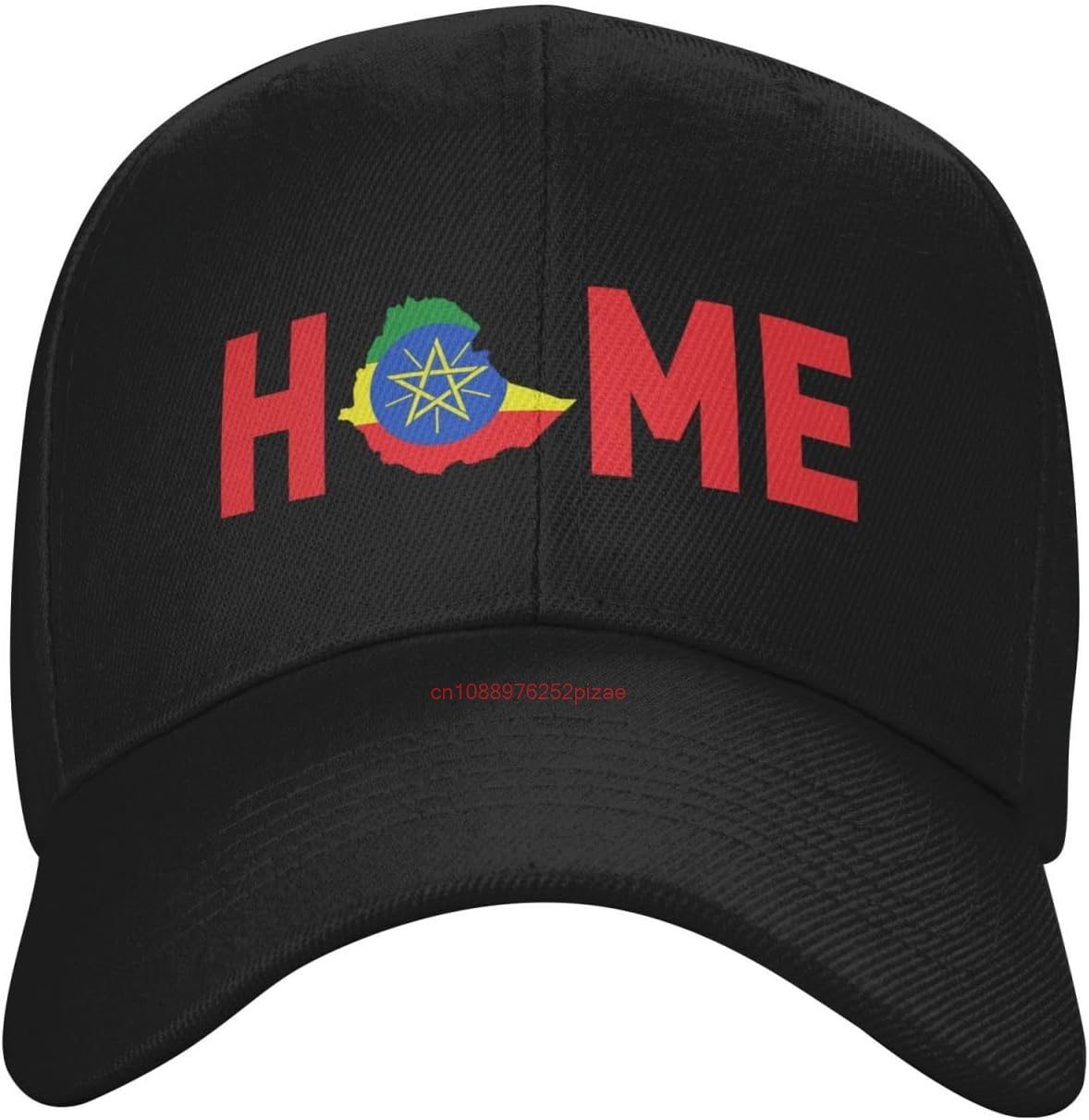 Ethiopia Map is Home Ethiopian - Golf Cap Dad บทวิจารณ์และราคา