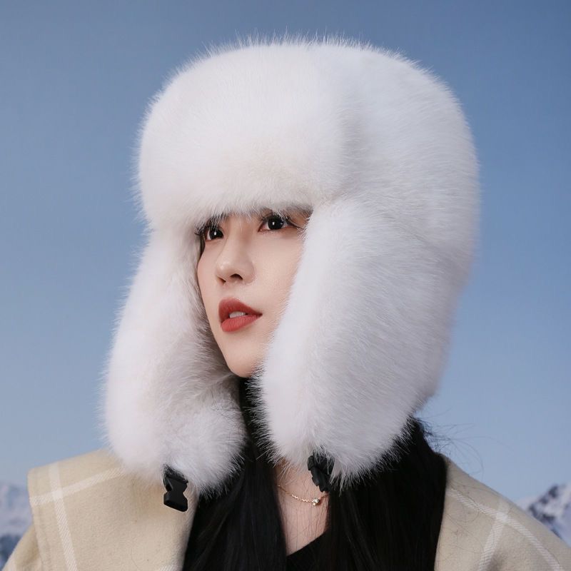 2025 New Winter Women Faux Fur - Winter Trapper Hat บทวิจารณ์และราคา