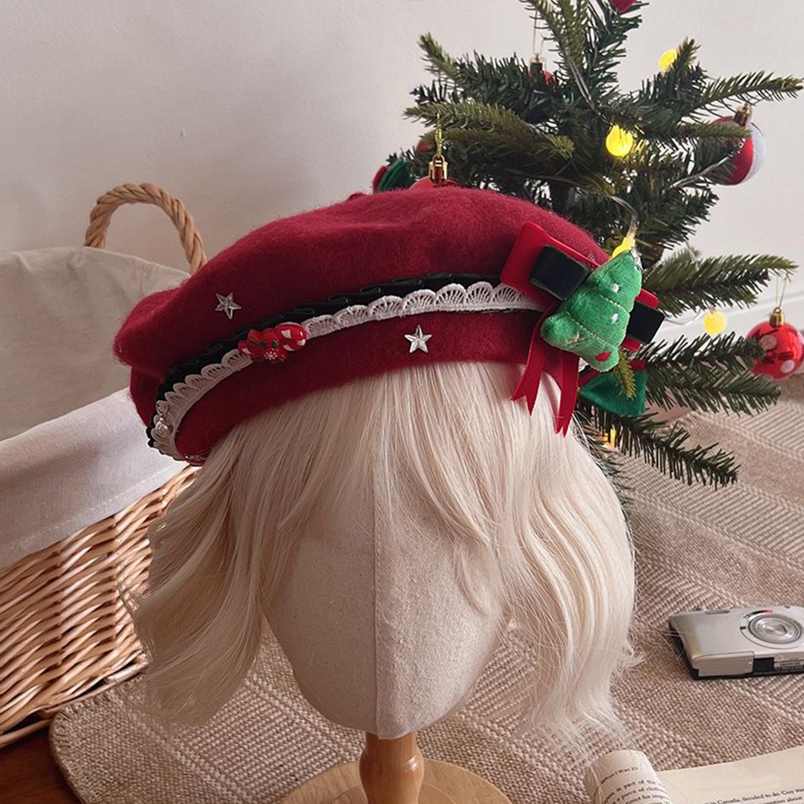 French Beret Hats For Women Cu - Beret French Wool บทวิจารณ์และราคา