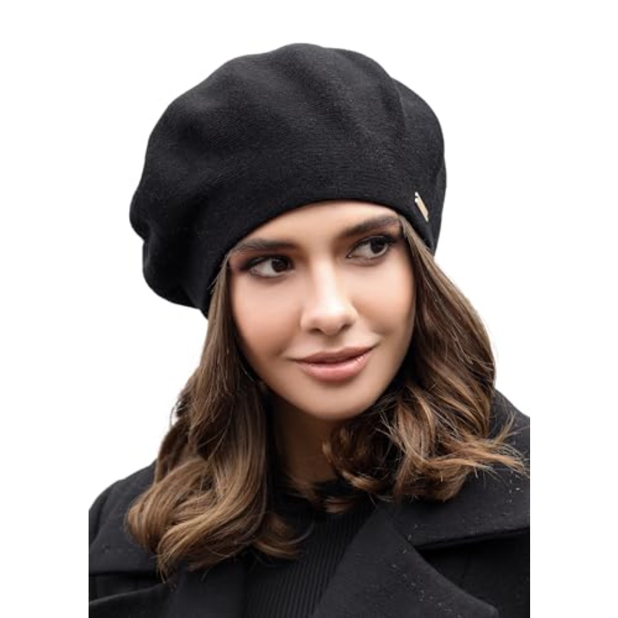 Beret - Warm Lined Wool Angora - Beret French Wool บทวิจารณ์และราคา