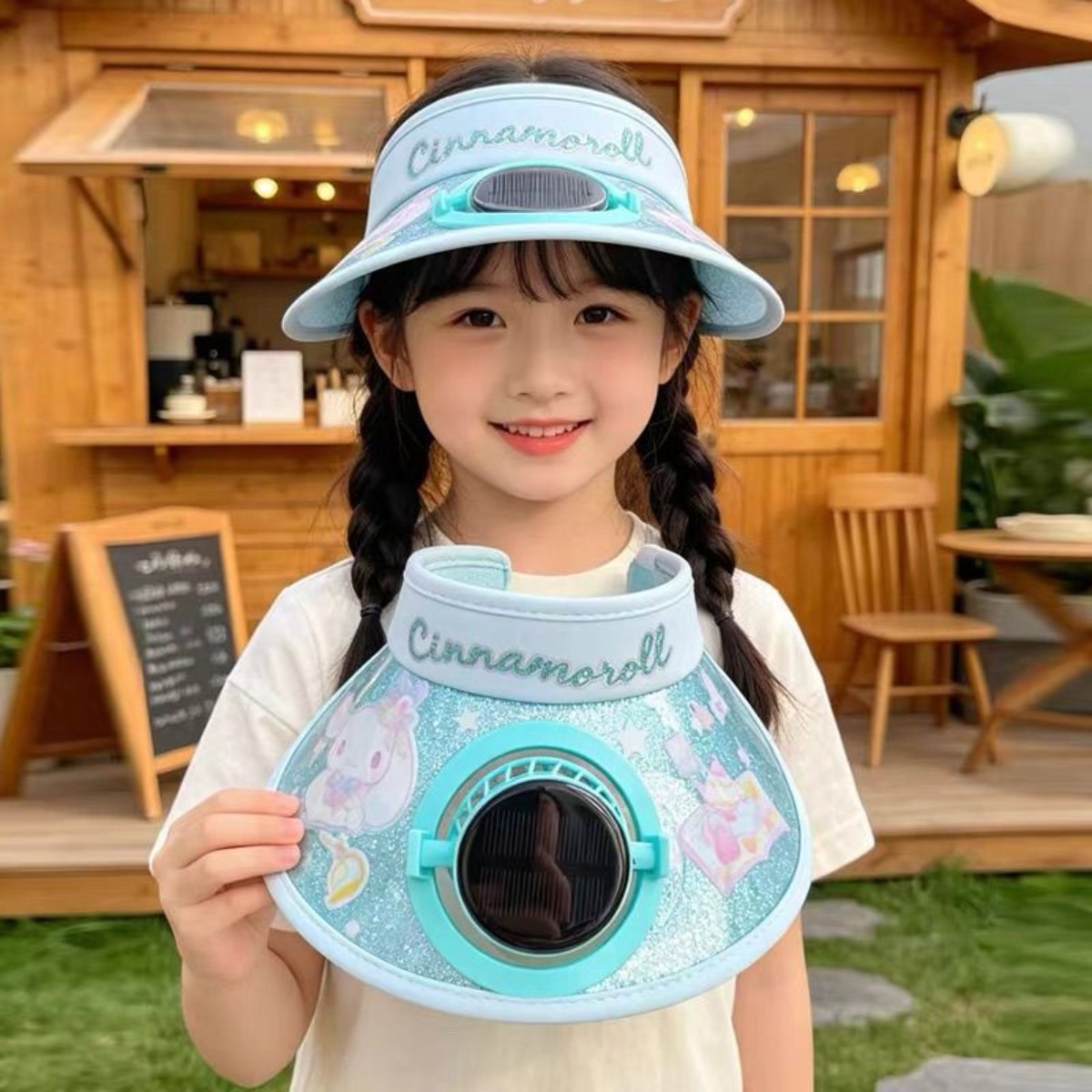 Anime Sanrio Kids Empty Top Su - Sun Hat Wide Brim บทวิจารณ์และราคา