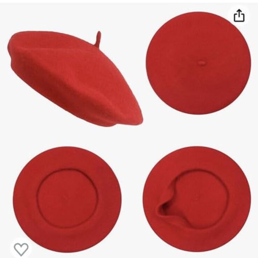 Women's Beret Hats Chic French - Beret French Wool บทวิจารณ์และราคา
