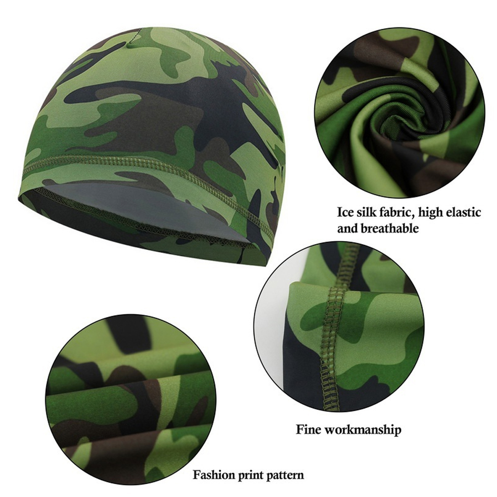 1PC Cooling Skull Cap For Men  - Skull Cap Helmet Liner บทวิจารณ์และราคา