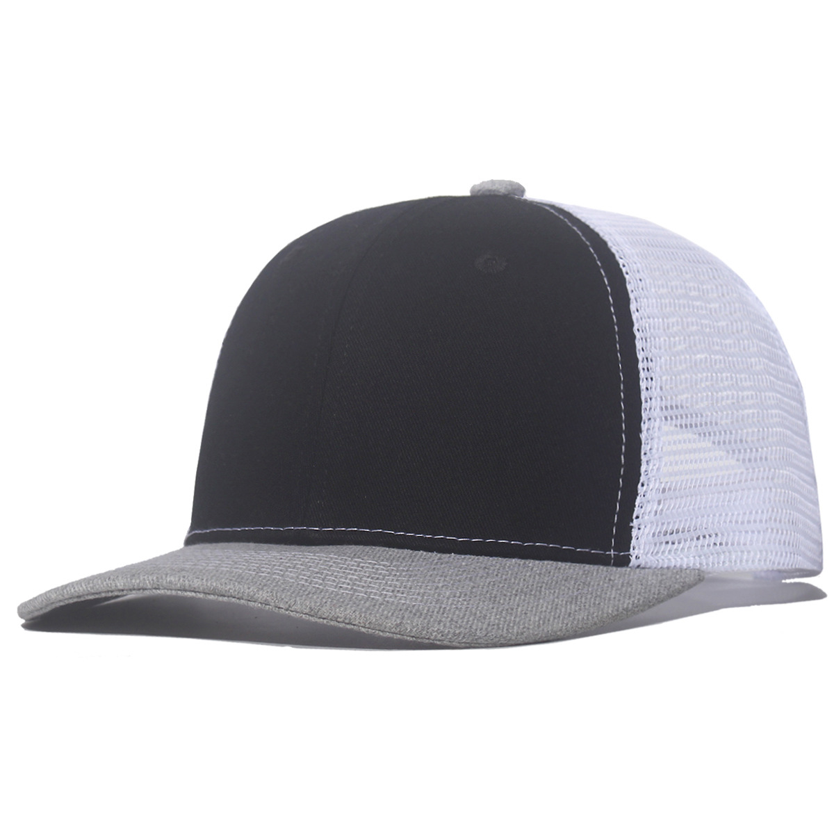 Custom Logo Sport Snapback Cap - Trucker Cap Mesh บทวิจารณ์และราคา