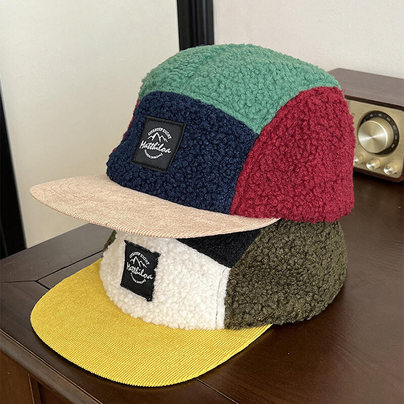 5 Panel Retro Fleece Cap for M - Corduroy Cap 5 Panel บทวิจารณ์และราคา