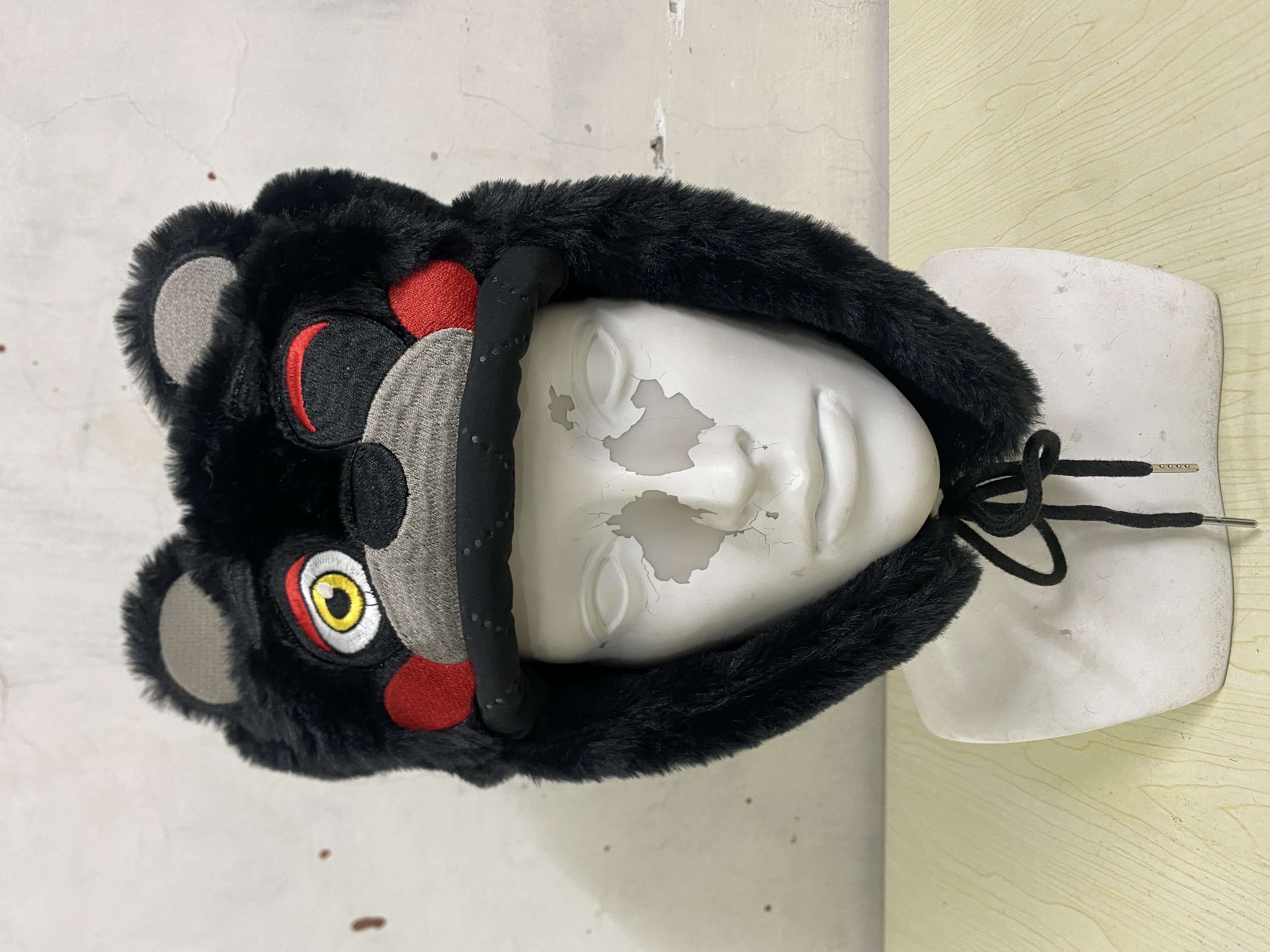 Y2K E-Girl Cute Bear Plush Tra - Winter Trapper Hat บทวิจารณ์และราคา