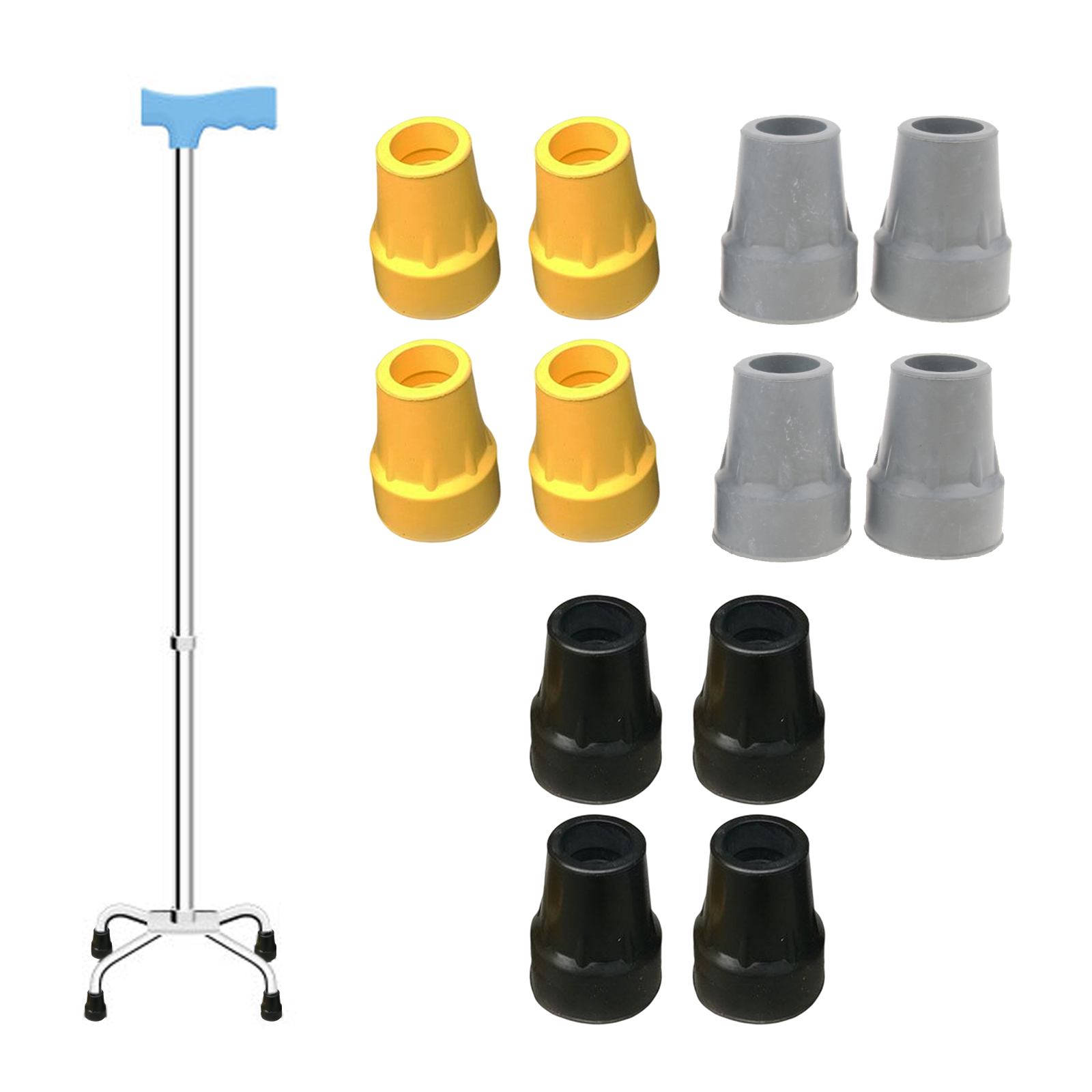 4 PCS 22mm Trekking Pole Rubbe - Running Cap Lightweight บทวิจารณ์และราคา