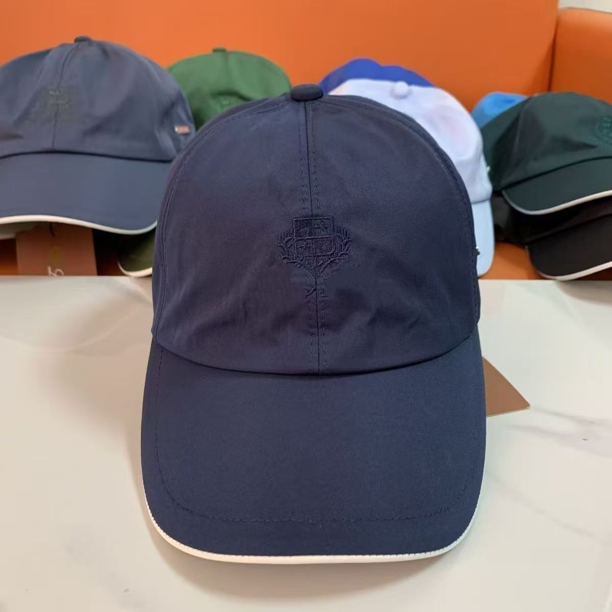 High Quality Solid Color Baseb - Baseball Cap Structured บทวิจารณ์และราคา