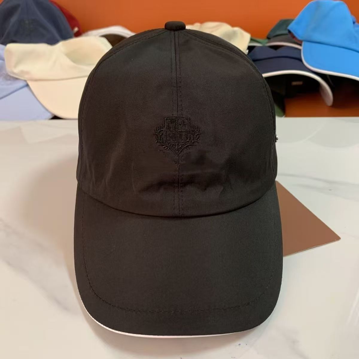 High Quality Solid Color Baseb - Baseball Cap Structured บทวิจารณ์และราคา