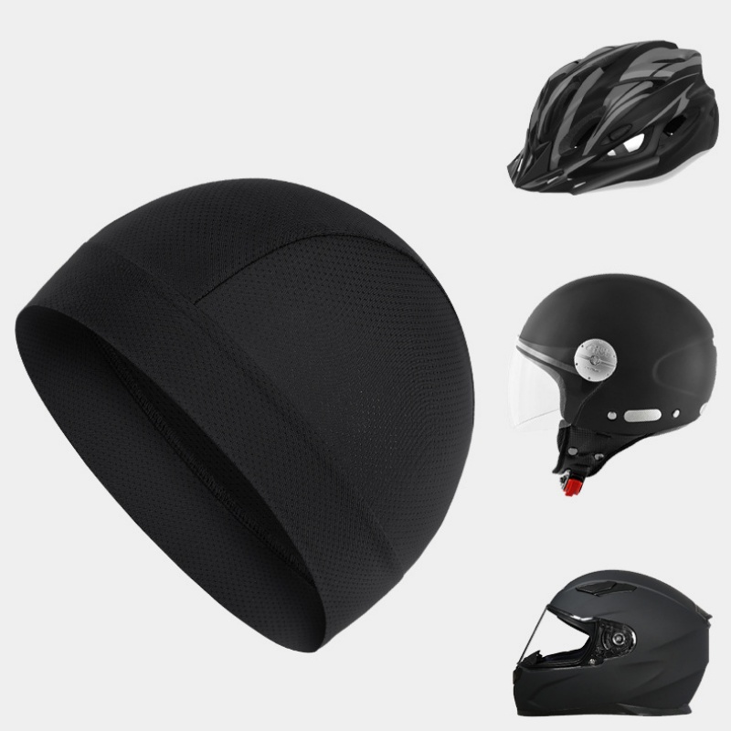 Summer Thin Breathable Mesh Sk - Skull Cap Helmet Liner บทวิจารณ์และราคา
