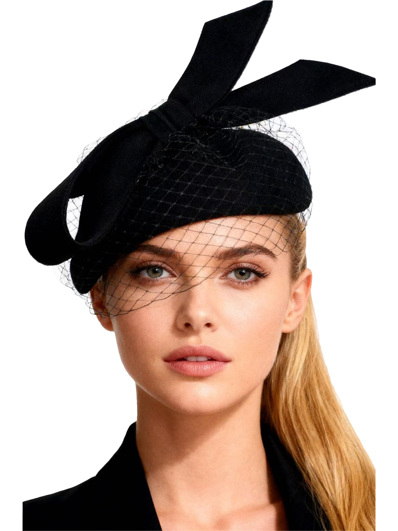 French White Beret Fascinator  - Beret French Wool บทวิจารณ์และราคา